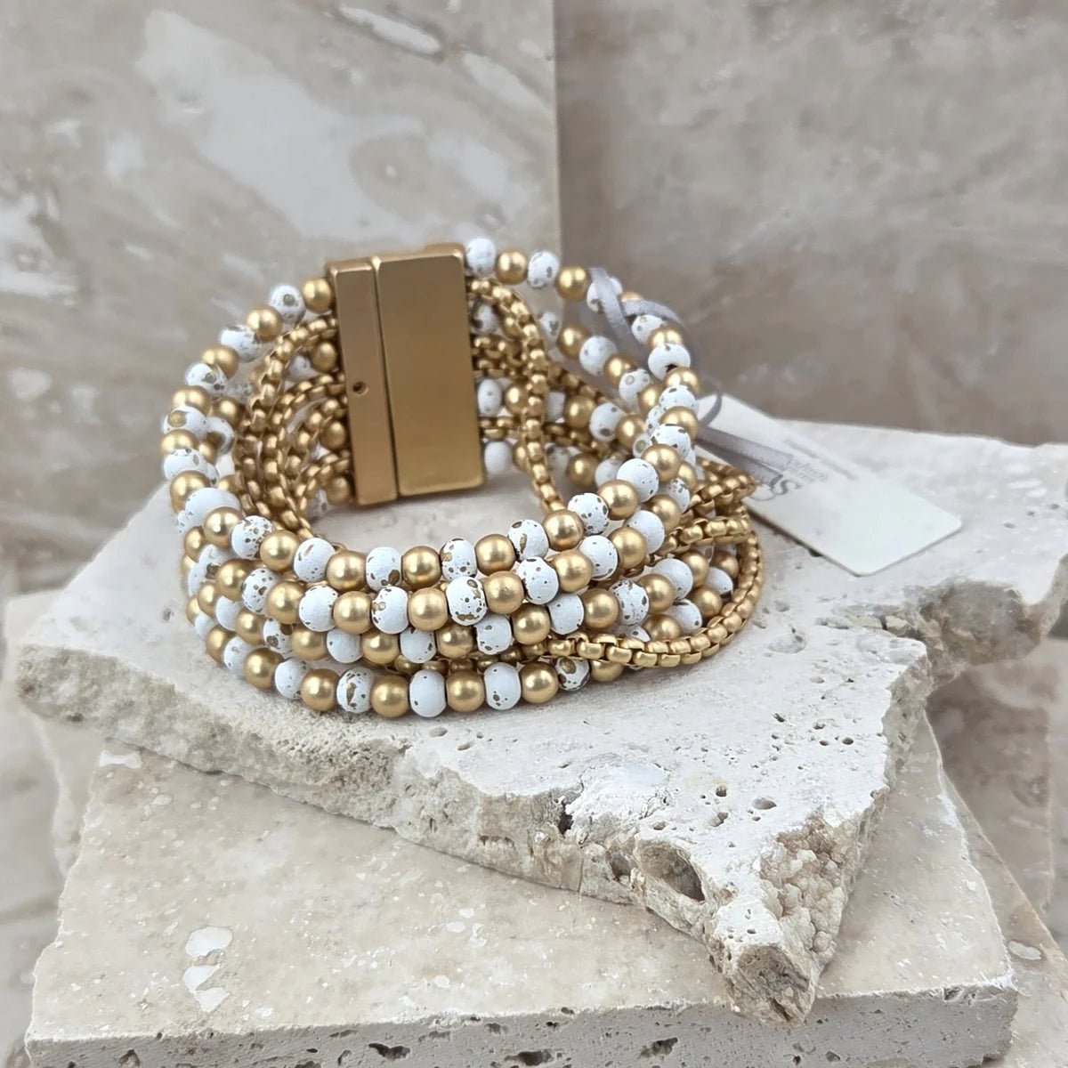 Tempest DesignsTempest Designs Luxe multistrand beaded twist loop braceletAccessories - Blue Water Clothing