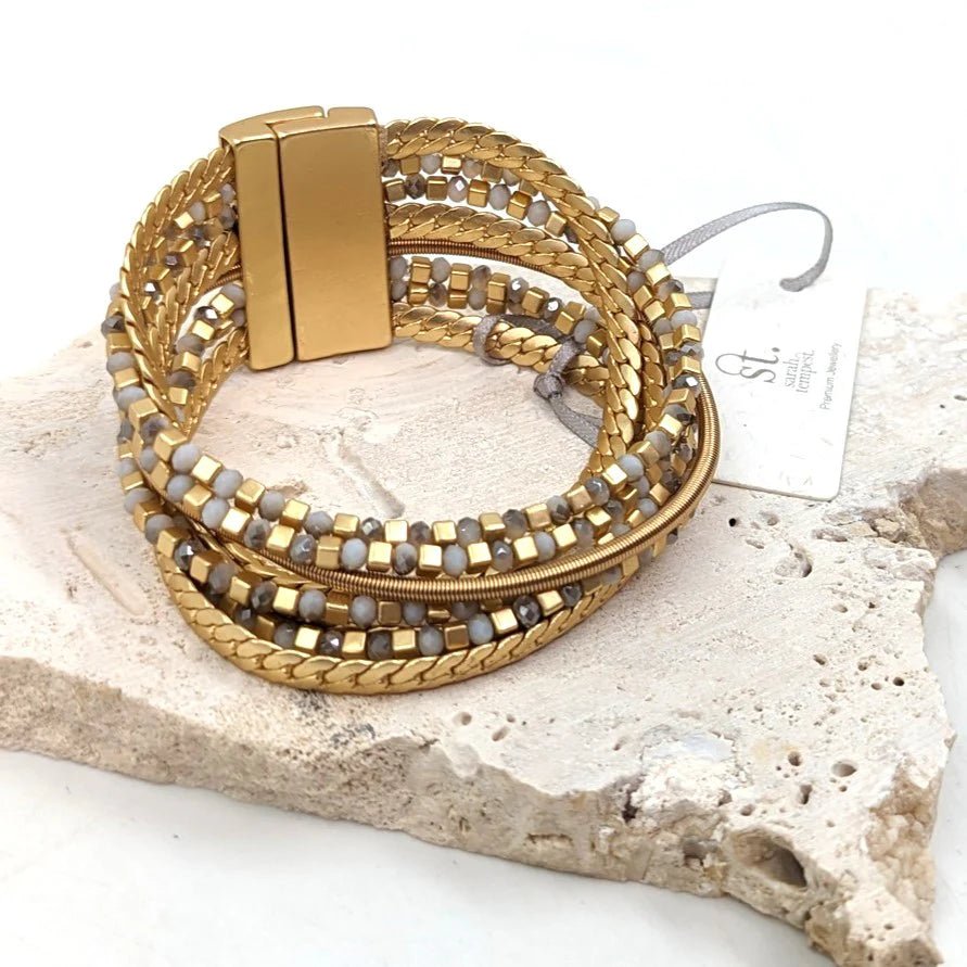 Tempest DesignsTempest Designs Multi chain statement magnetic braceletAccessories - Blue Water Clothing