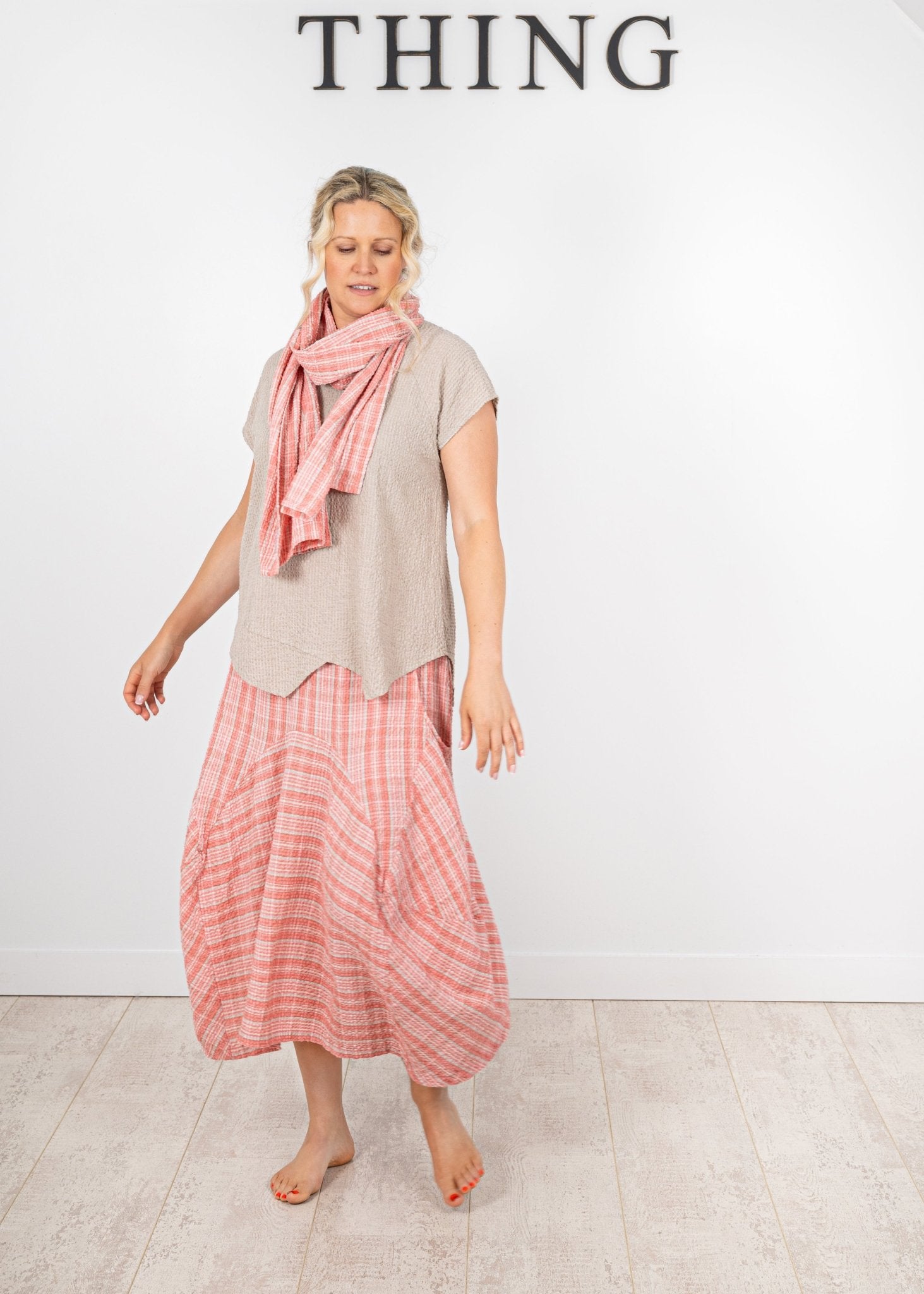 ThingThing Linen Top 7146ClothingOlive - Blue Water Clothing