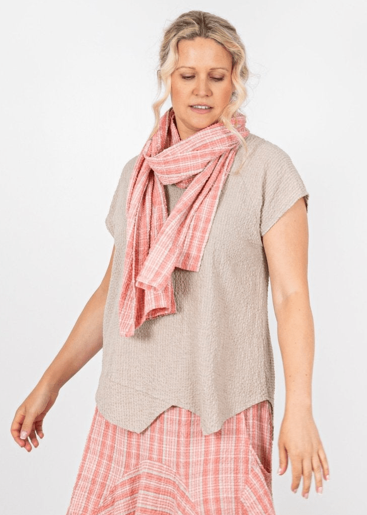 ThingThing Linen Top 7146ClothingOlive - Blue Water Clothing