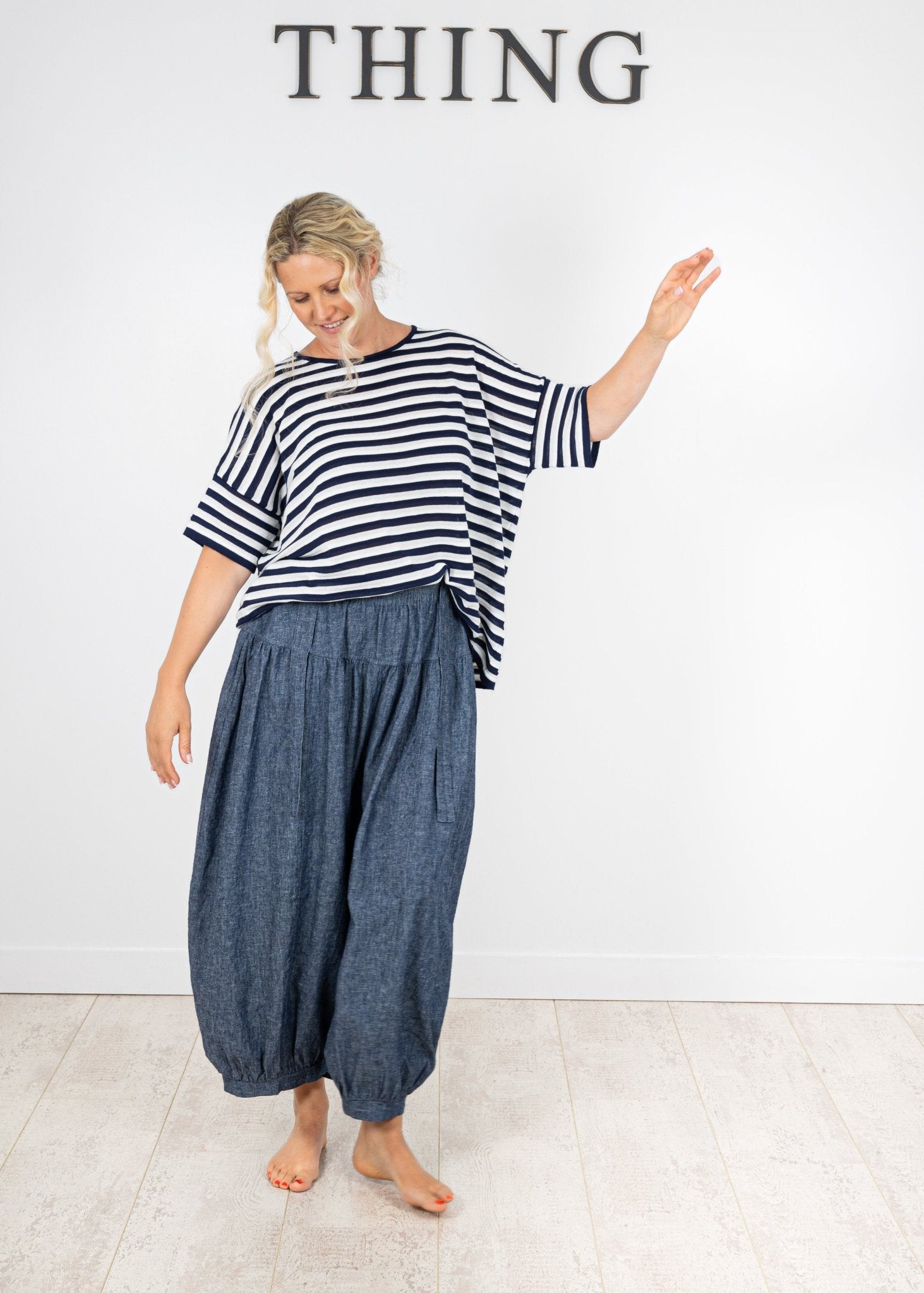 ThingThing Trousers 7171ClothingMID BLUE - Blue Water Clothing