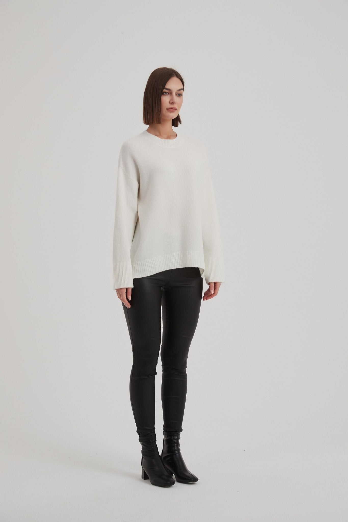 TirelliTirelli Basic Knit Sweater NewClothingBlack - Blue Water Clothing