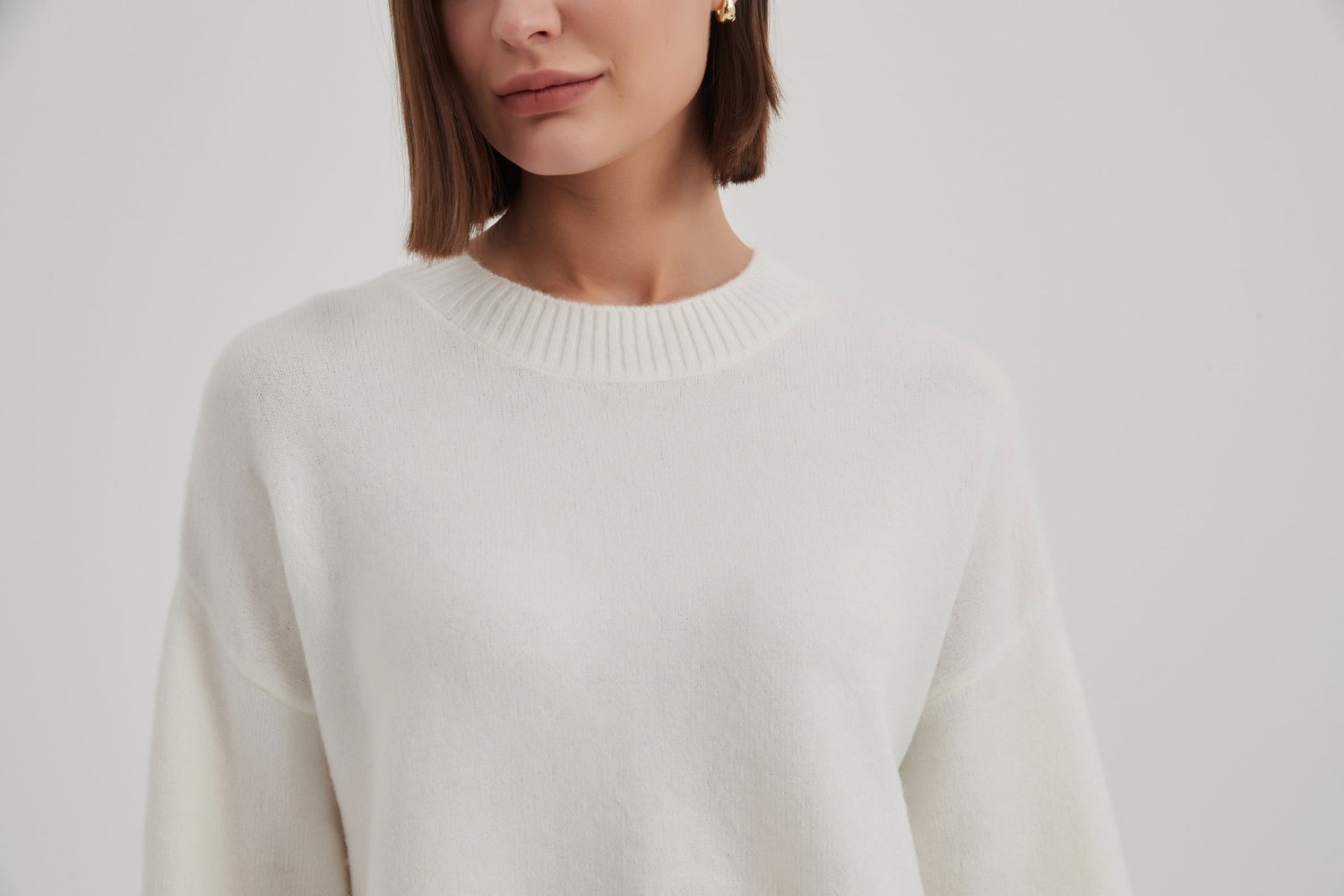 TirelliTirelli Basic Knit Sweater NewClothingBlack - Blue Water Clothing