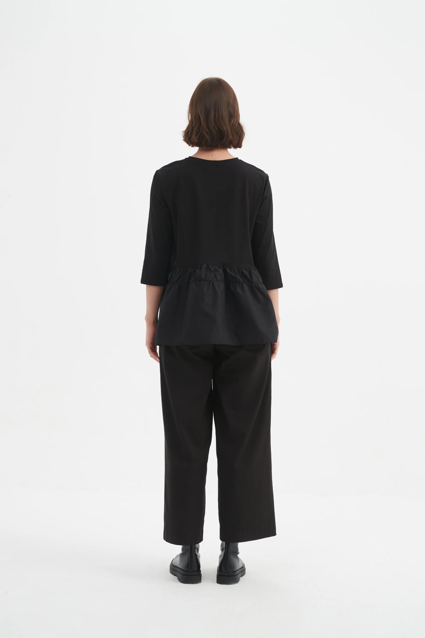 TirelliTirelli Drop Waist Combi TopTopsBlack - Blue Water Clothing