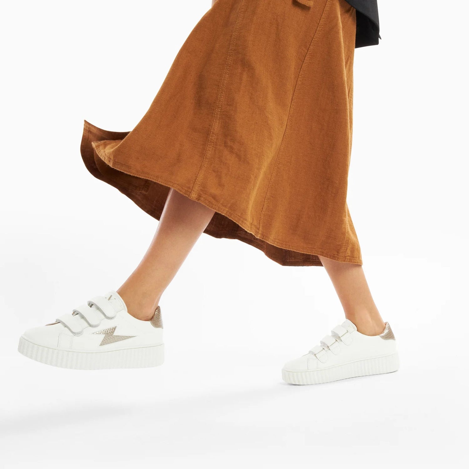 Vanessa Wu Eva Trainers - Blue Water Clothing