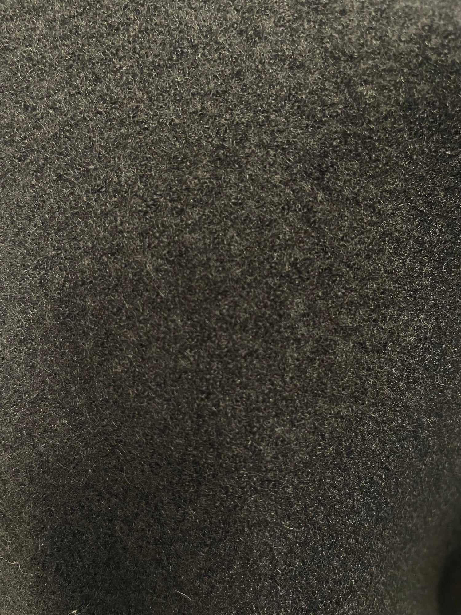 VetonoVetono Boiled Wool Poncho BlackTopsBlack - Blue Water Clothing