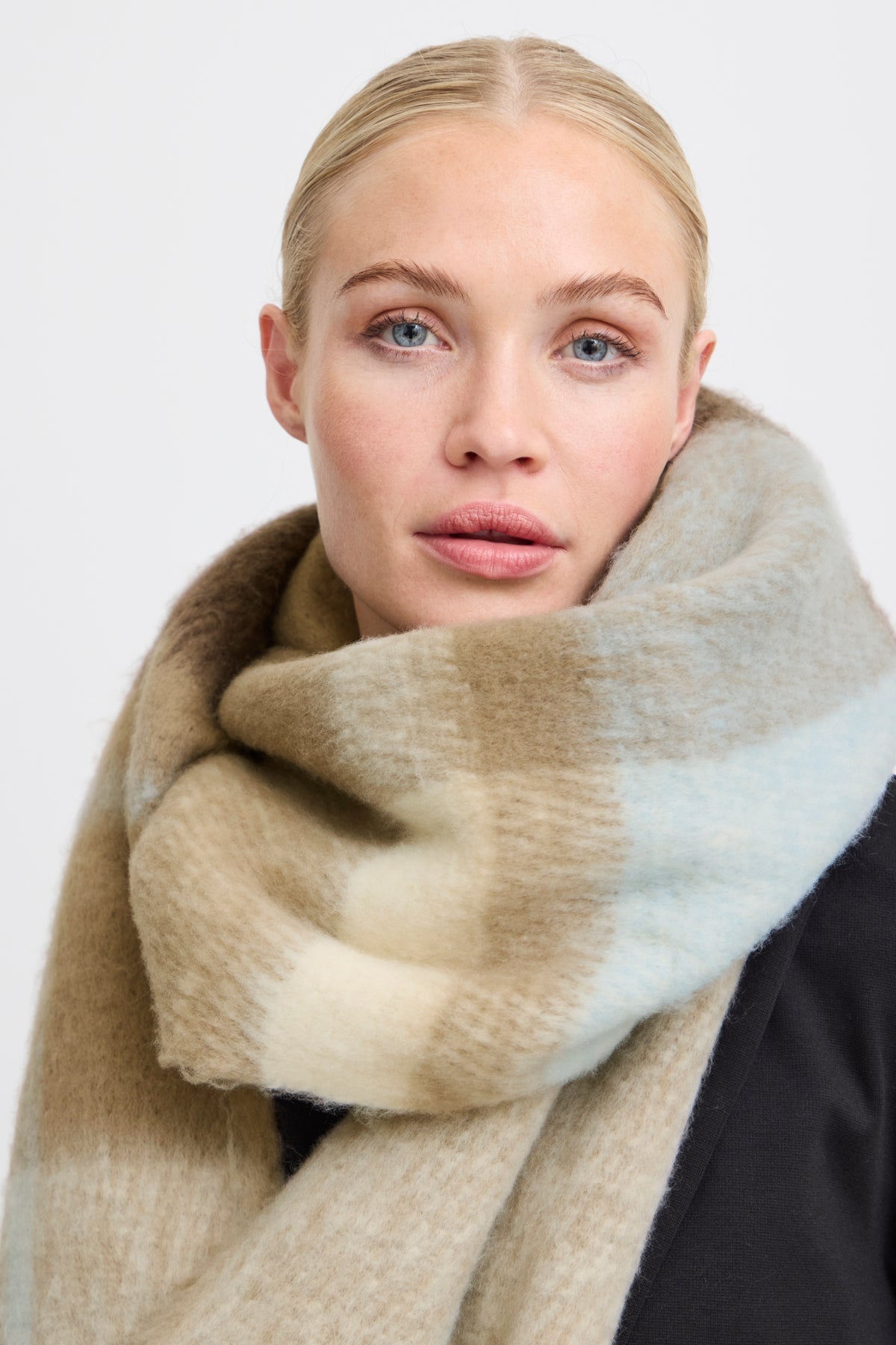 b.youngWagne Scarf 2Accessories - Blue Water Clothing