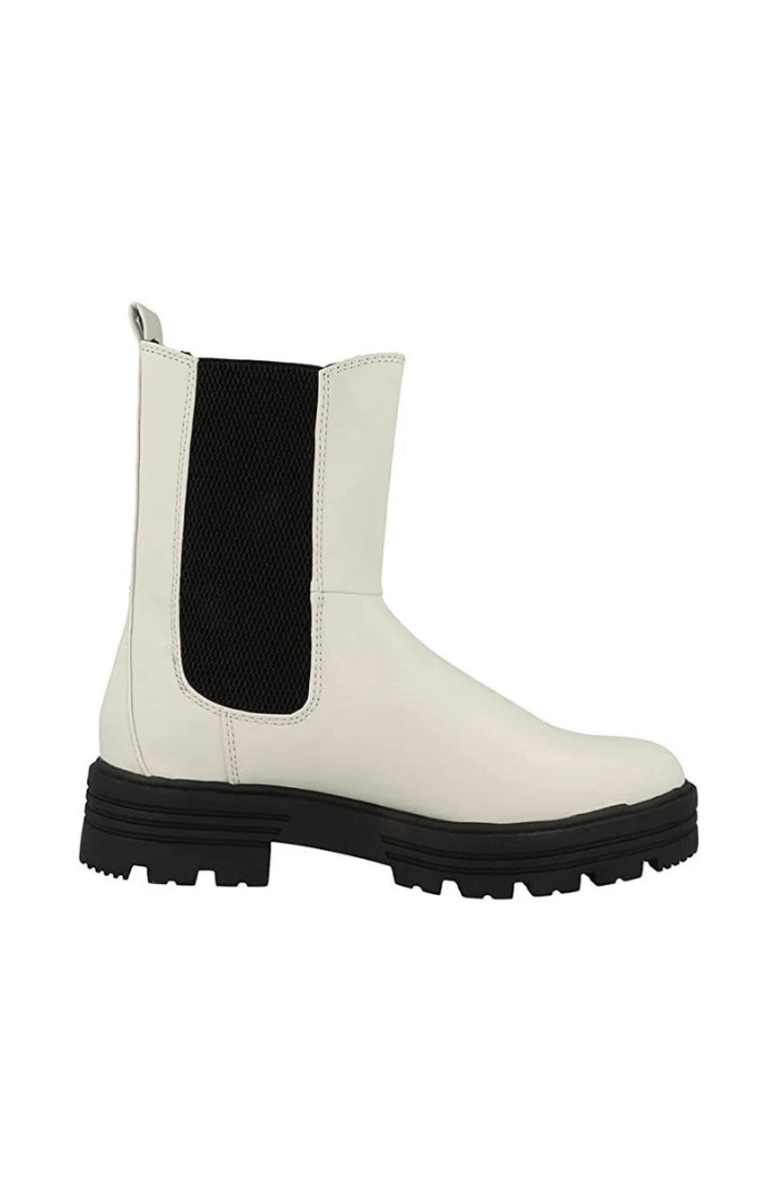 S.OliverWhite Platform BootsBootsOff White - Blue Water Clothing
