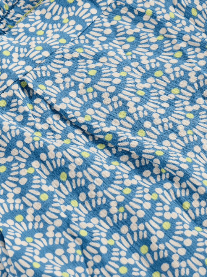 White Stuff Lisette Crinkle Culotte - Blue Water Clothing