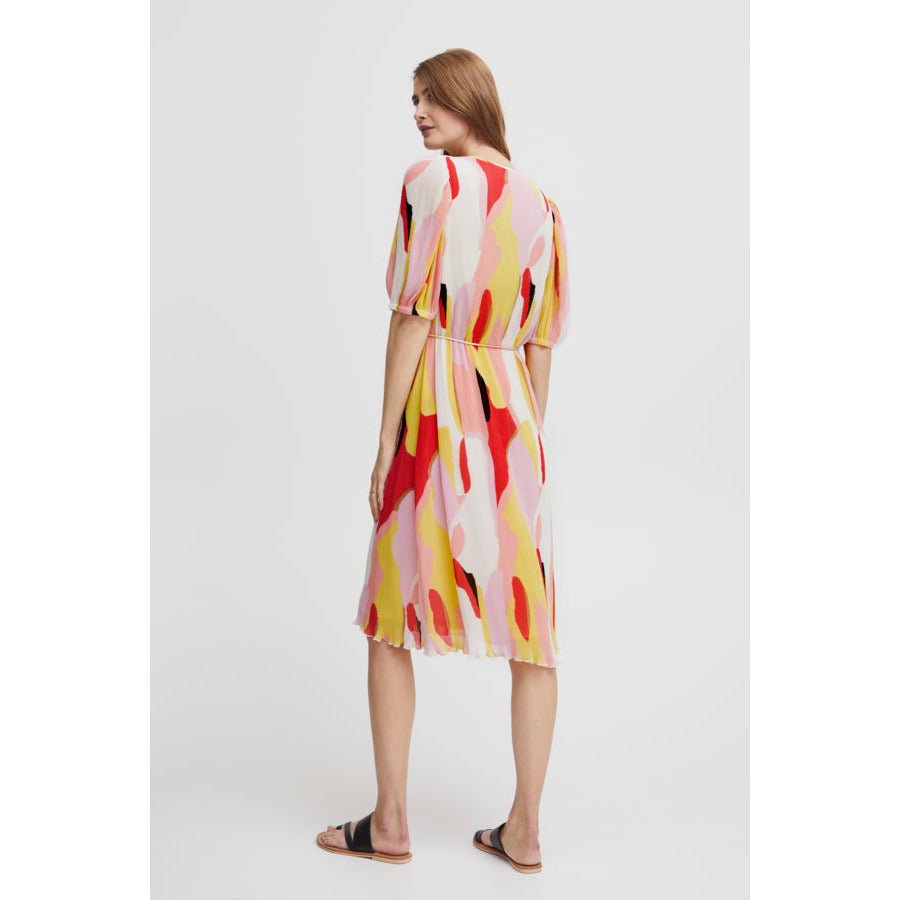 FransaFransa Lily Dress 2DressSundress Mix - Blue Water Clothing