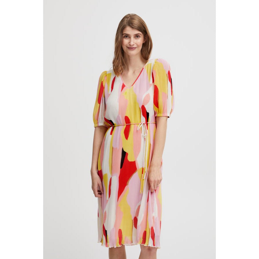 FransaFransa Lily Dress 2DressSundress Mix - Blue Water Clothing