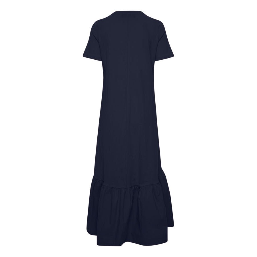 Fransa Zavia Dress - Blue Water Clothing