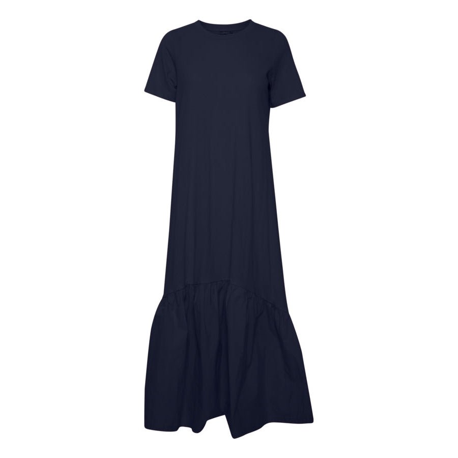 Fransa Zavia Dress - Blue Water Clothing