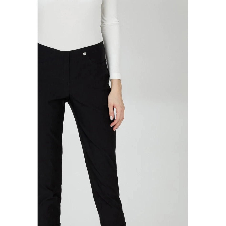 RobellRobell Bella 09 TrousersTrousersBlack - Blue Water Clothing