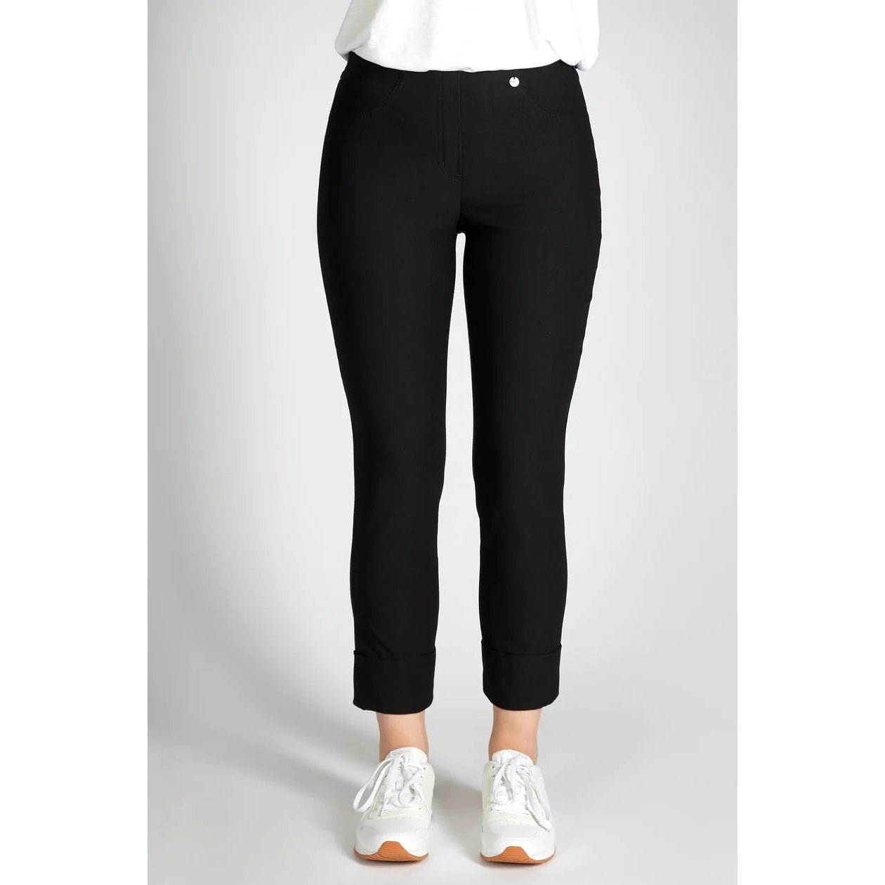 RobellRobell Bella 09 TrousersTrousersBlack - Blue Water Clothing