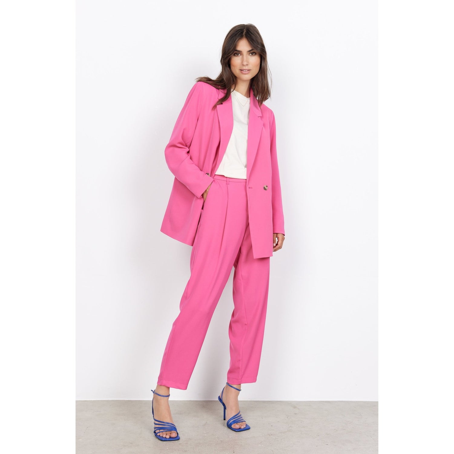 Soya ConceptSoya Concept Gabi 11 BlazerBlazerBright Pink - Blue Water Clothing