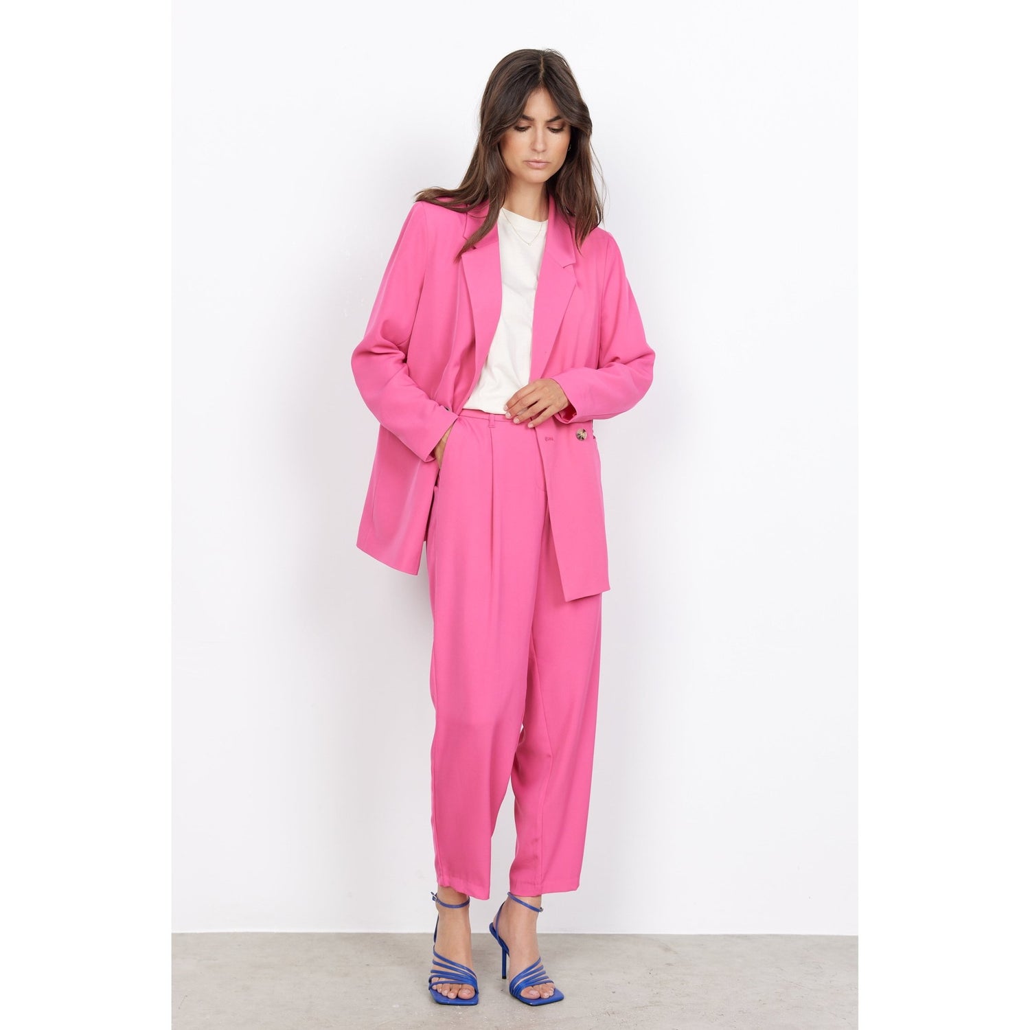 Soya ConceptSoya Concept Gabi 11 BlazerBlazerBright Pink - Blue Water Clothing