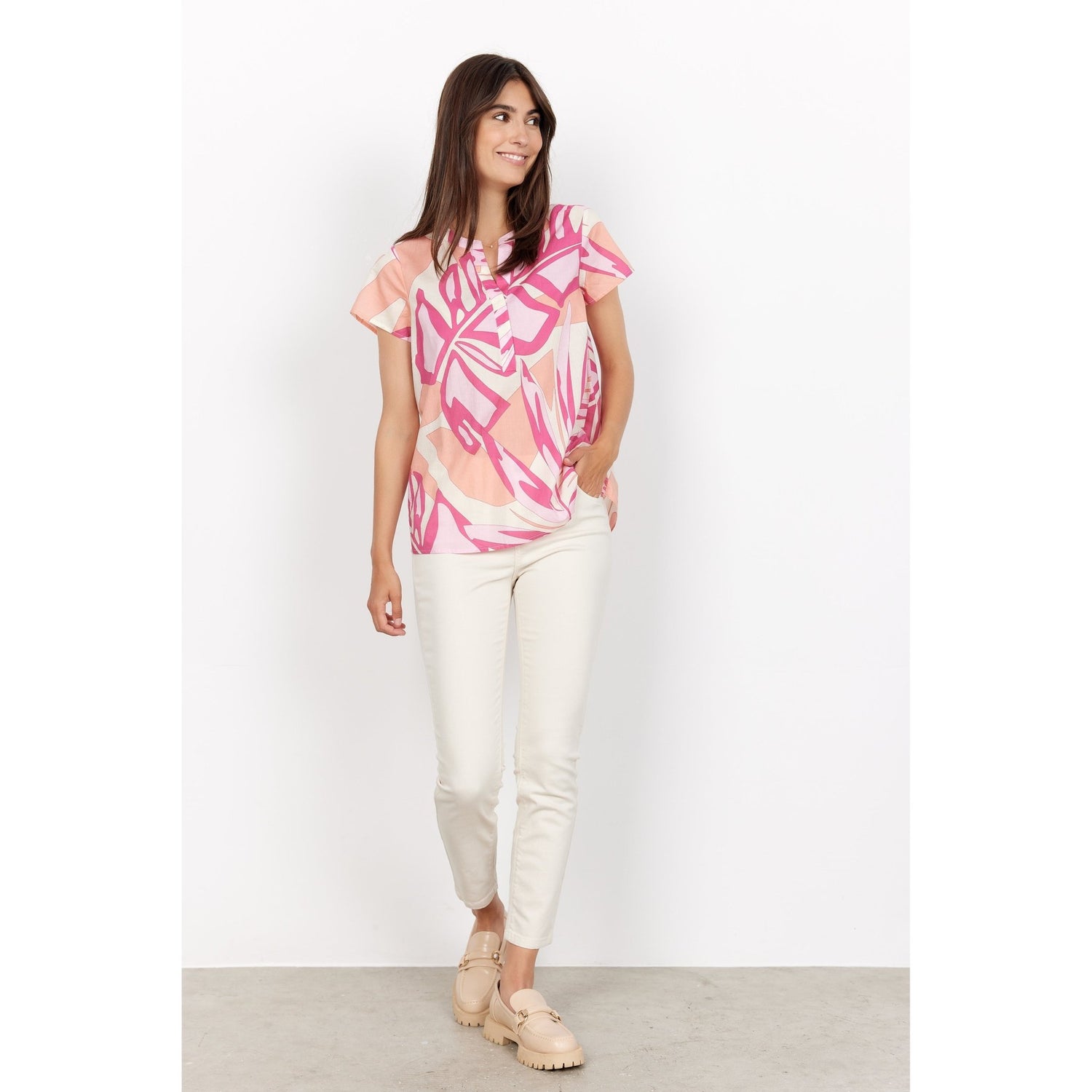 Soya ConceptSoya Concept Kada 1 Short Sleeve TopTop - Blue Water Clothing