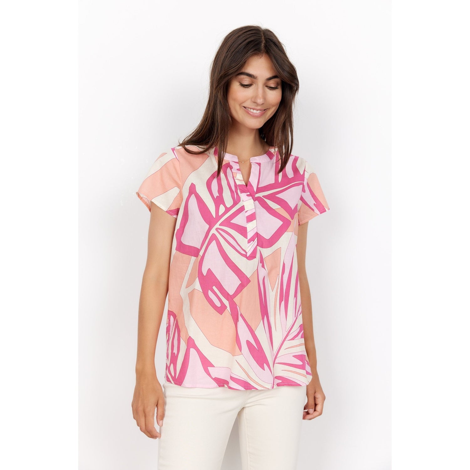Soya ConceptSoya Concept Kada 1 Short Sleeve TopTop - Blue Water Clothing