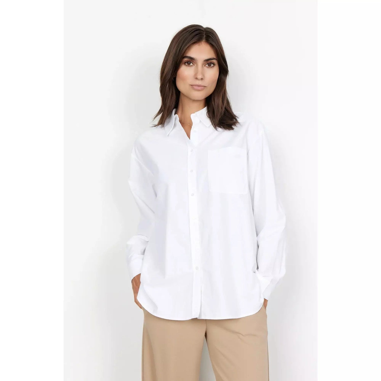Soya ConceptSoya Concept Latifa 3 ShirtShirtWhite - Blue Water Clothing