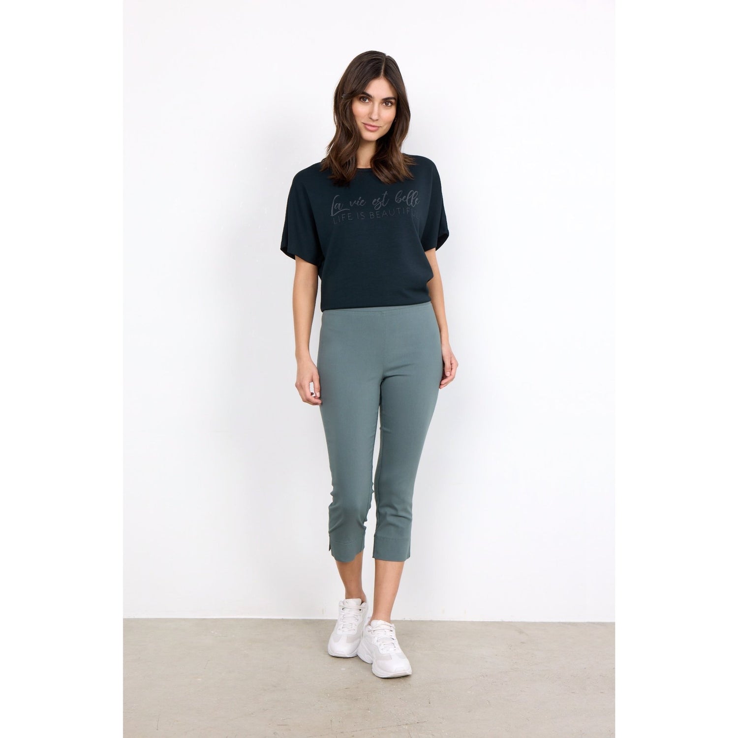 Soya ConceptSoya Concept Lilly 26 B Cropped JeanTrousersMisty - Blue Water Clothing