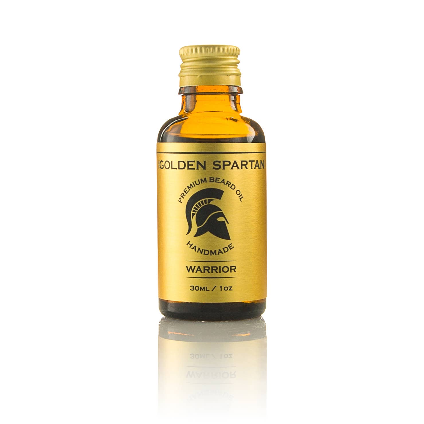 The Golden SpartanWARRIOR Premium Beard OilBeard Oil - Blue Water Clothing