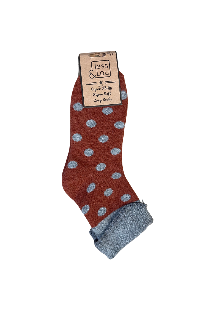 Splendid Spots Cosy Cuff Socks