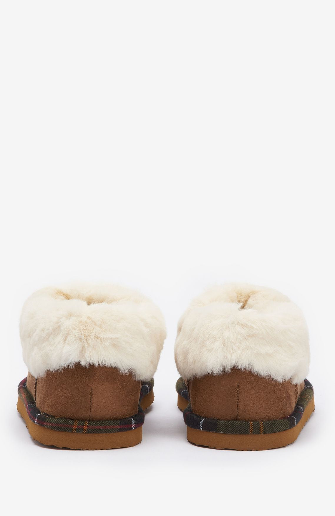 Barbour Eloise Bootie Slipper Camel