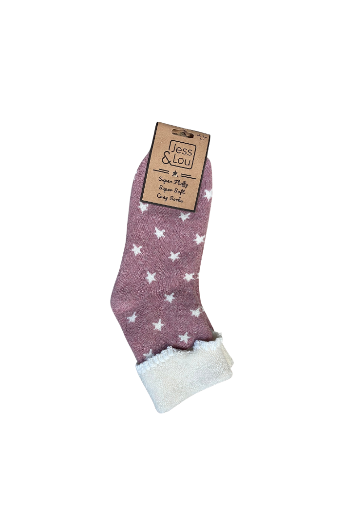 Super Star Super Cosy Cuff Socks