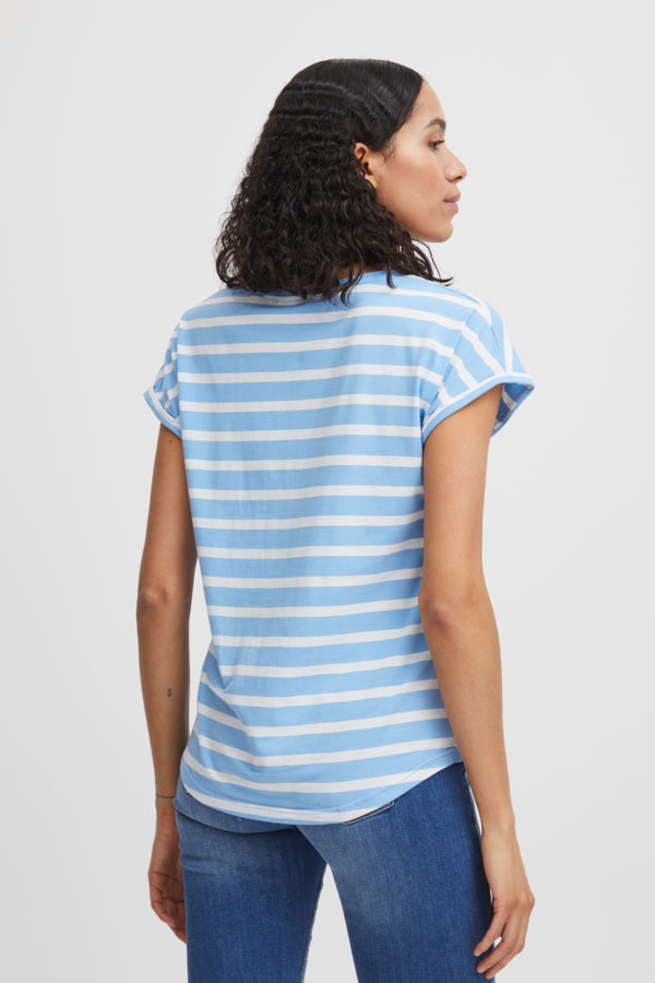 Pamila O-Neck Stripe T-Shirt