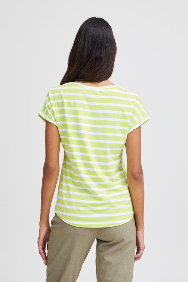 Pamila O-Neck Stripe T-Shirt