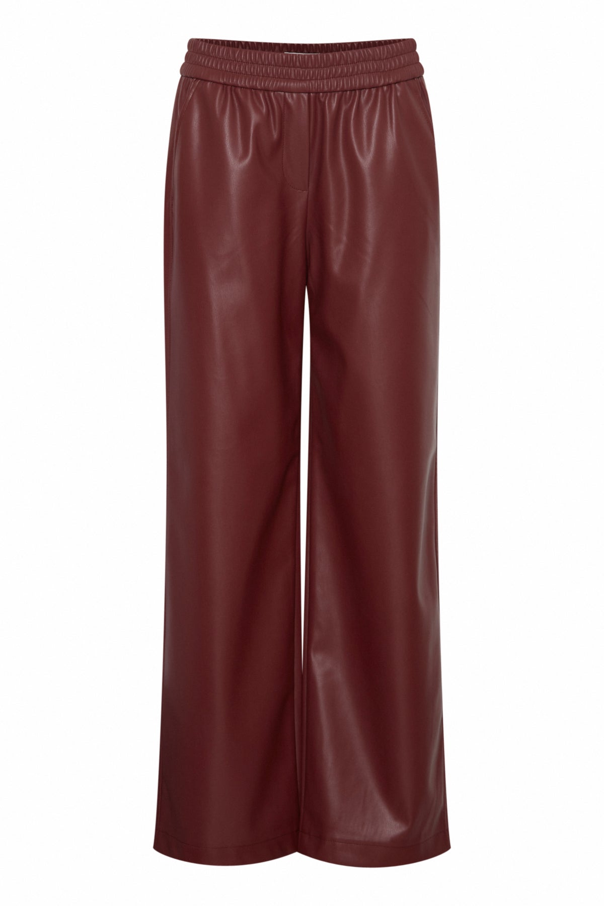 Daja Leather look Jogger Pants