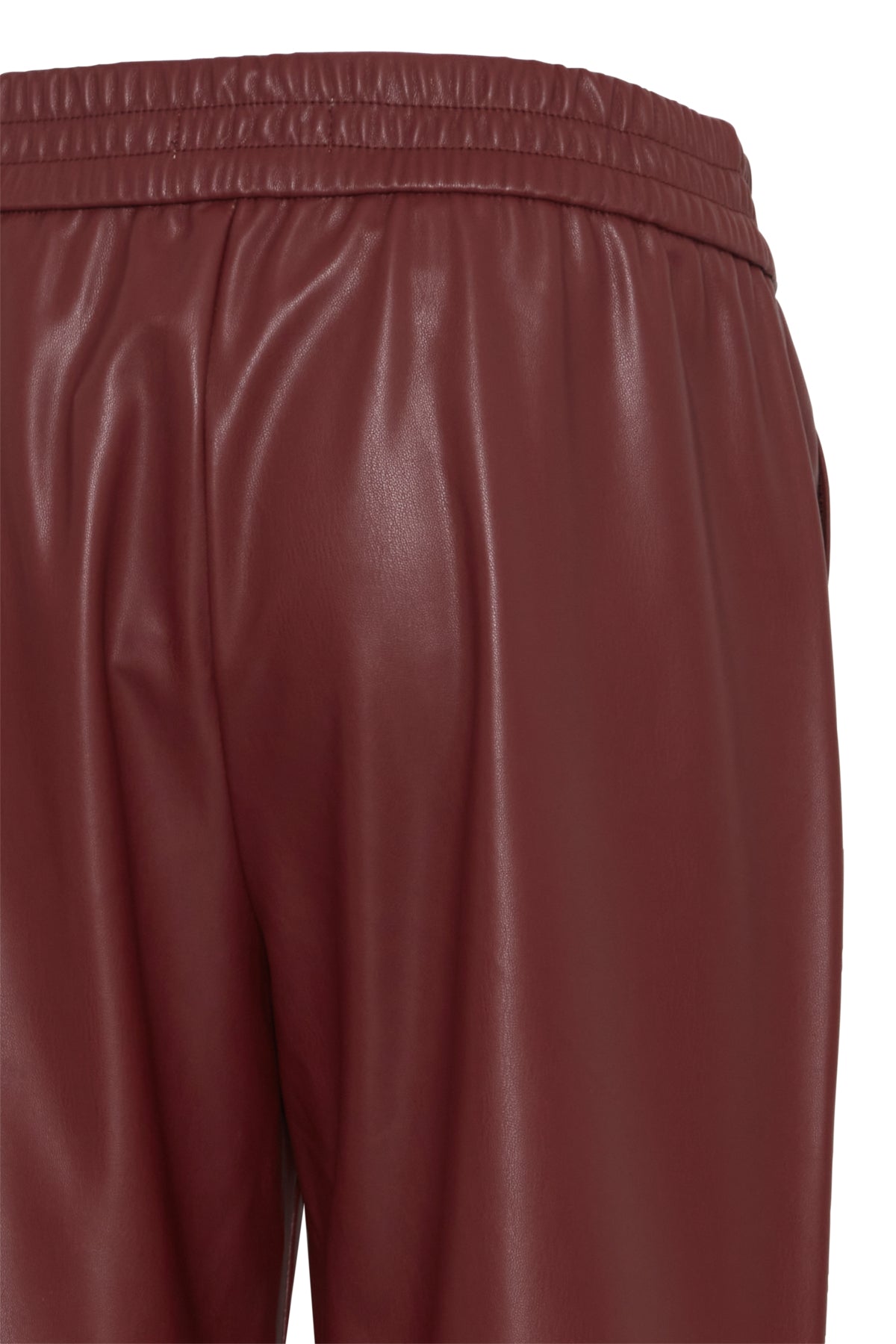 Daja Leather look Jogger Pants