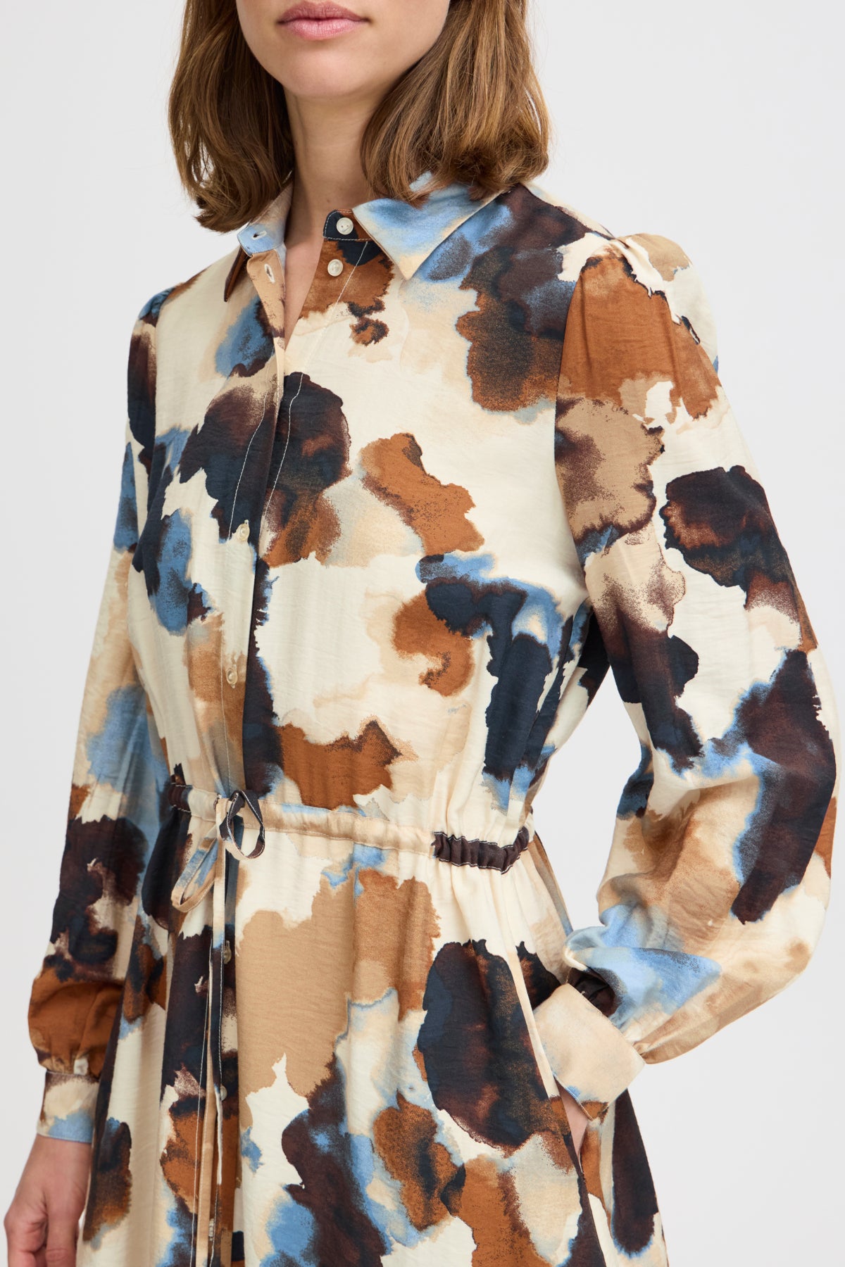 IHamma AOP Shirt Dress