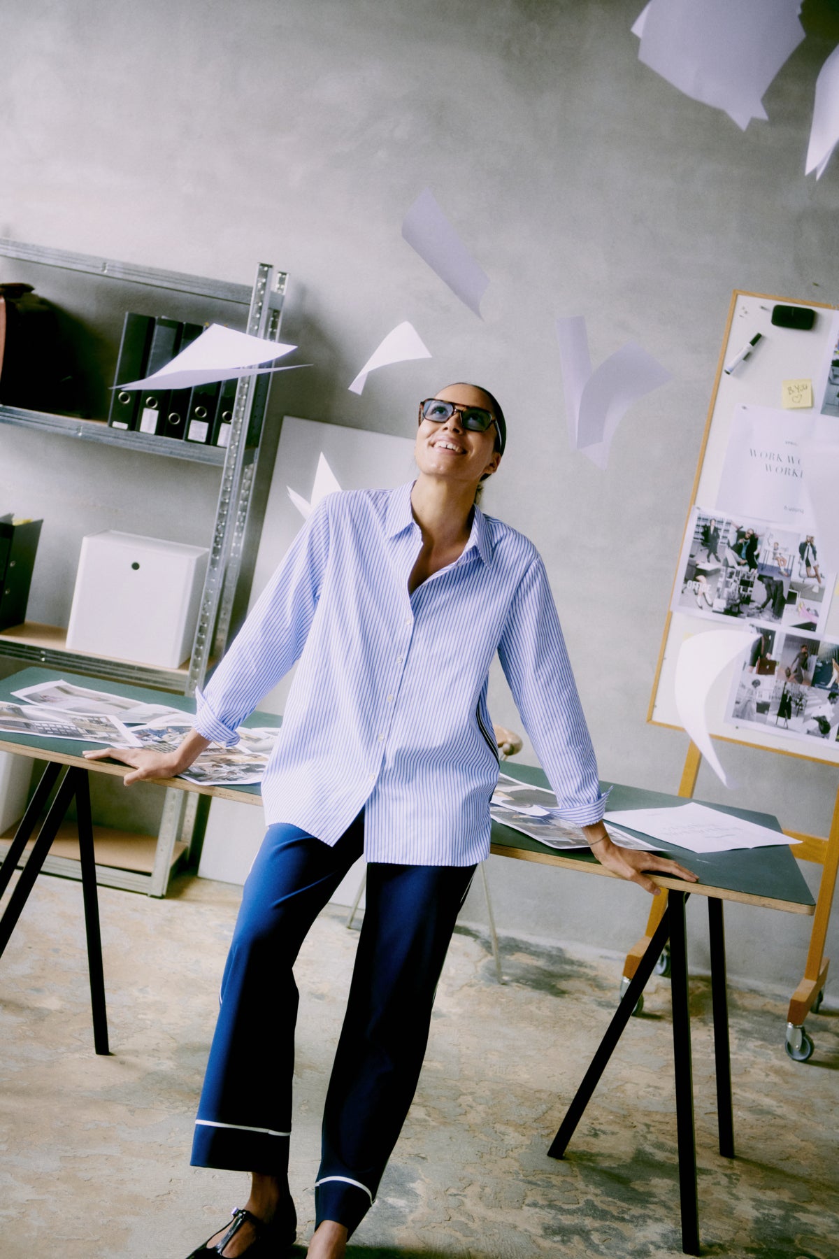 b.young BYHANIO Tape Shirt