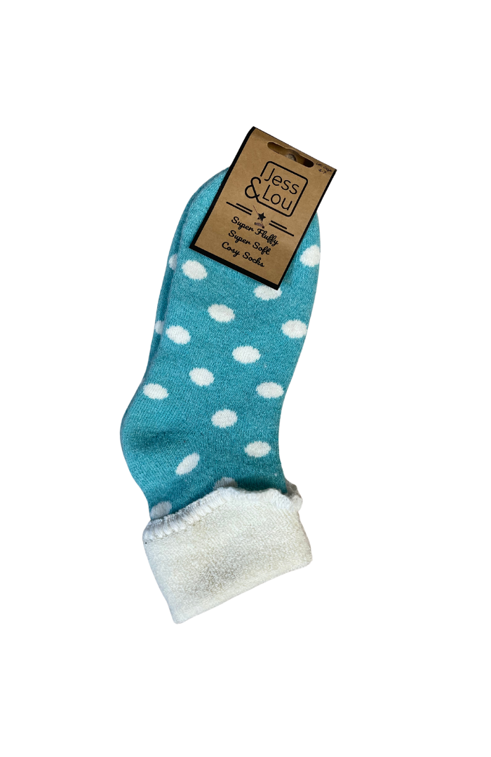 Splendid Spots Cosy Cuff Socks