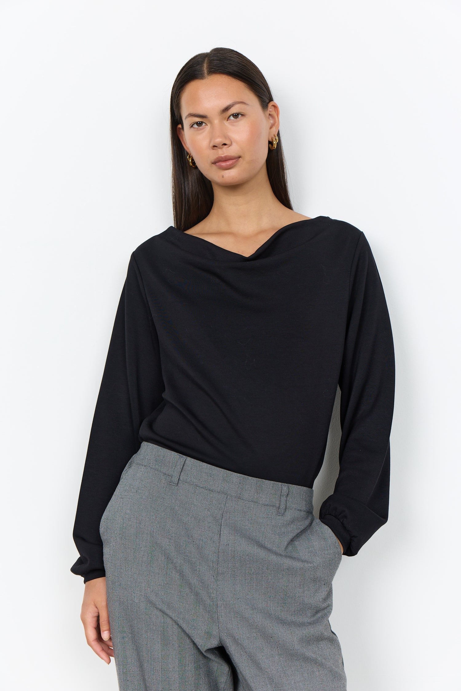 Soya Concept Banu 333 Slouch Neck Top