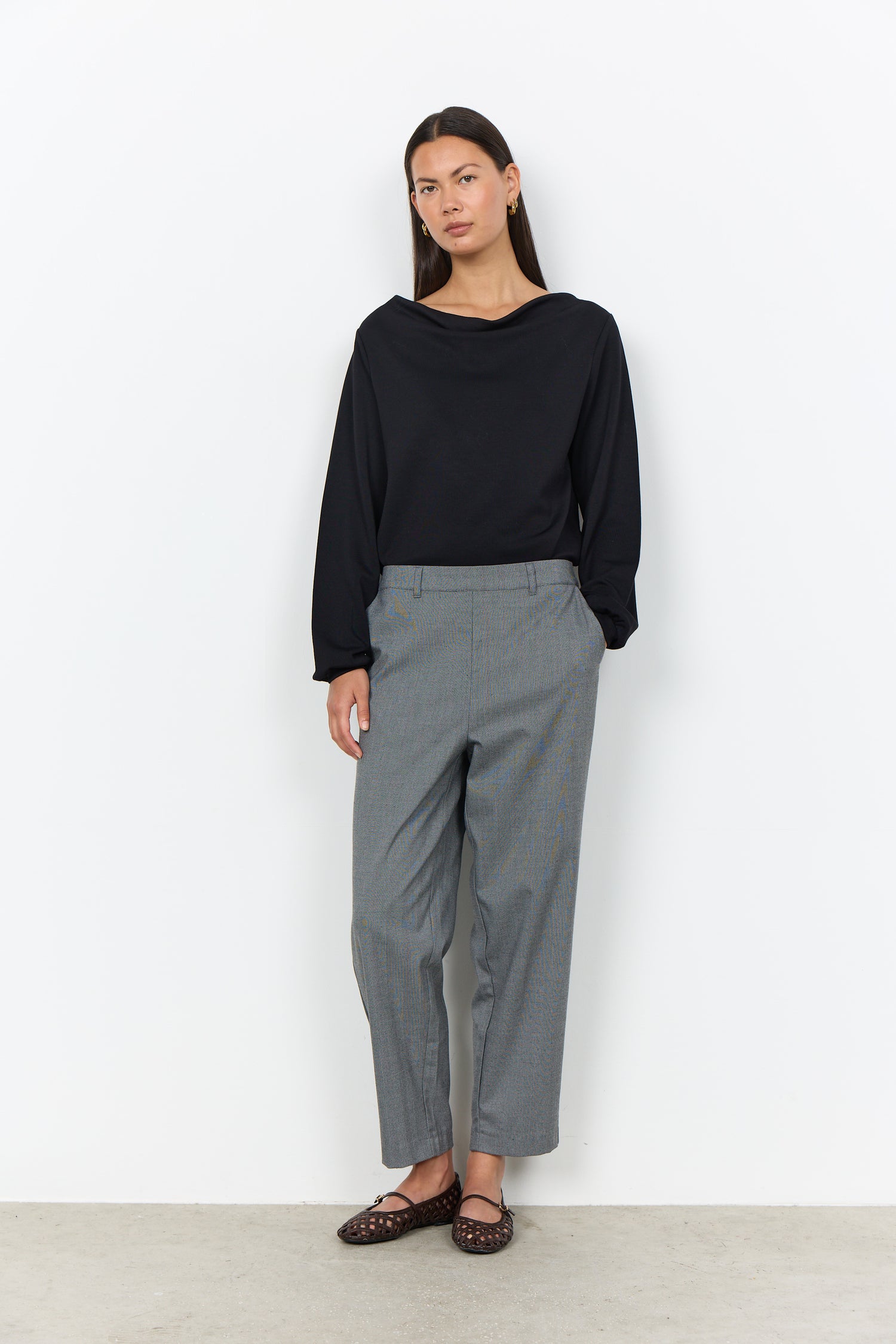 Soya Concept Banu 333 Slouch Neck Top
