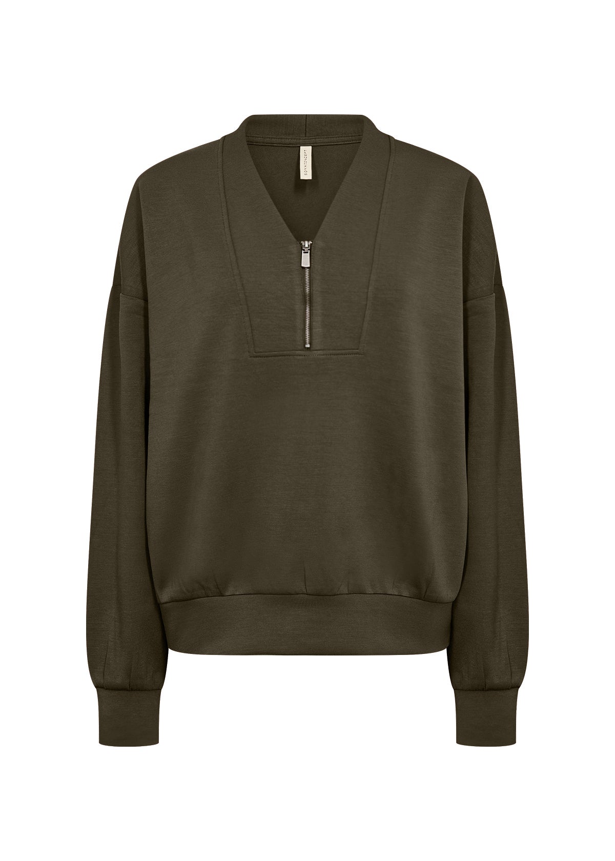 Soya Concept Banu 334 Quarter Zip Blouse
