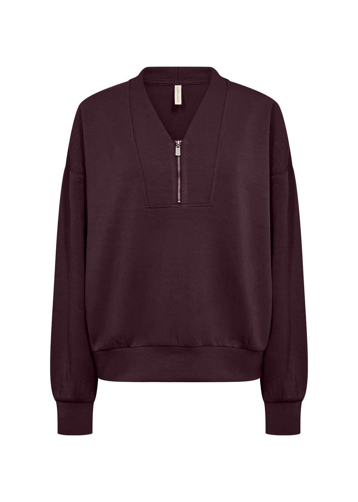 Soya Concept Banu 334 Quarter Zip Blouse