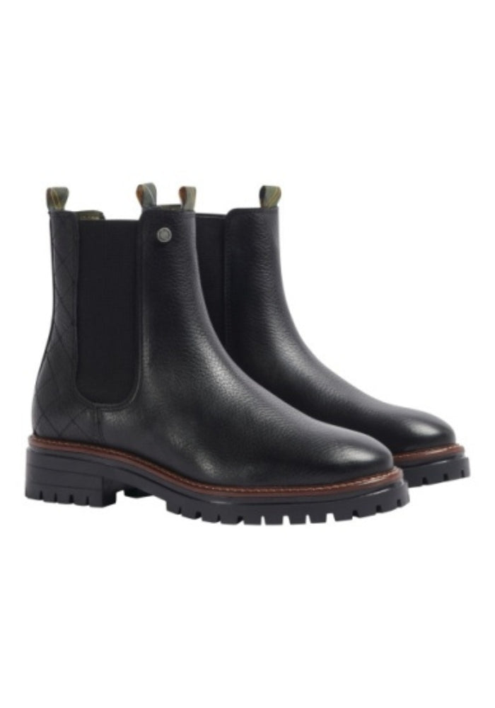 Barbour Evie Chelsea Boot Black