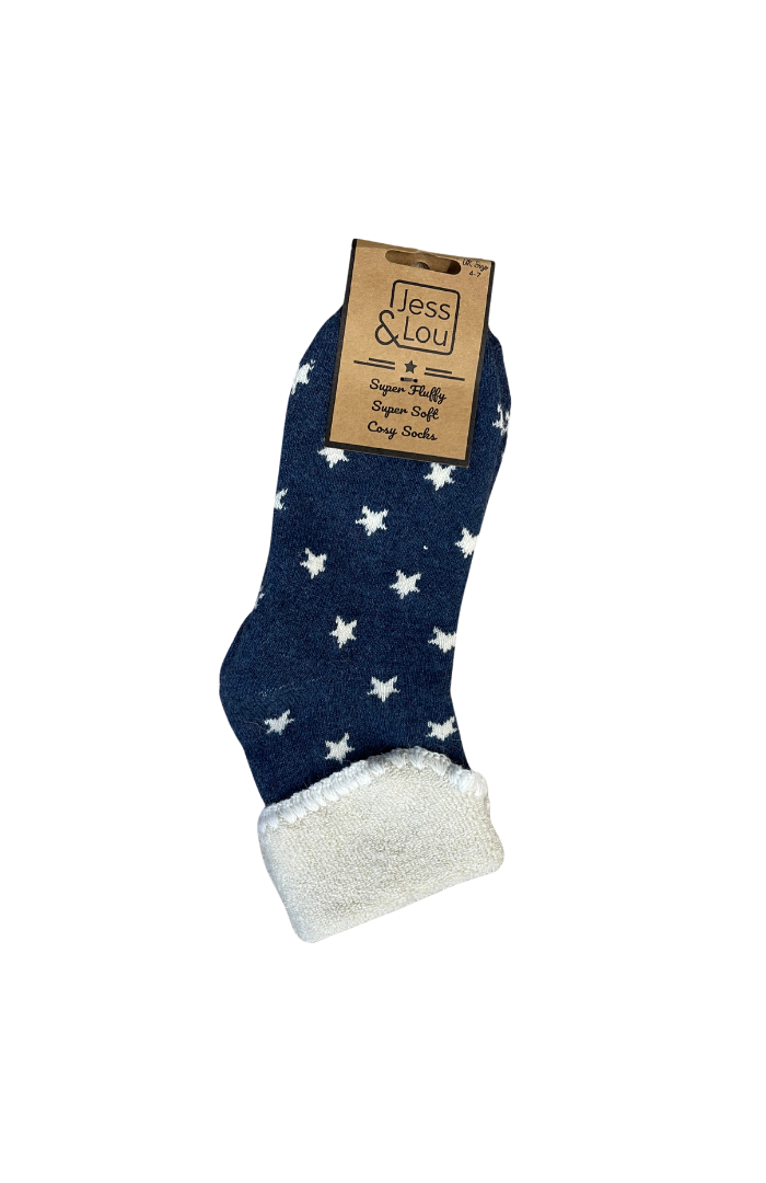 Super Star Super Cosy Cuff Socks