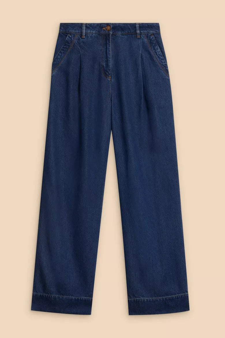 Kerry Wide Leg Denim Trouser