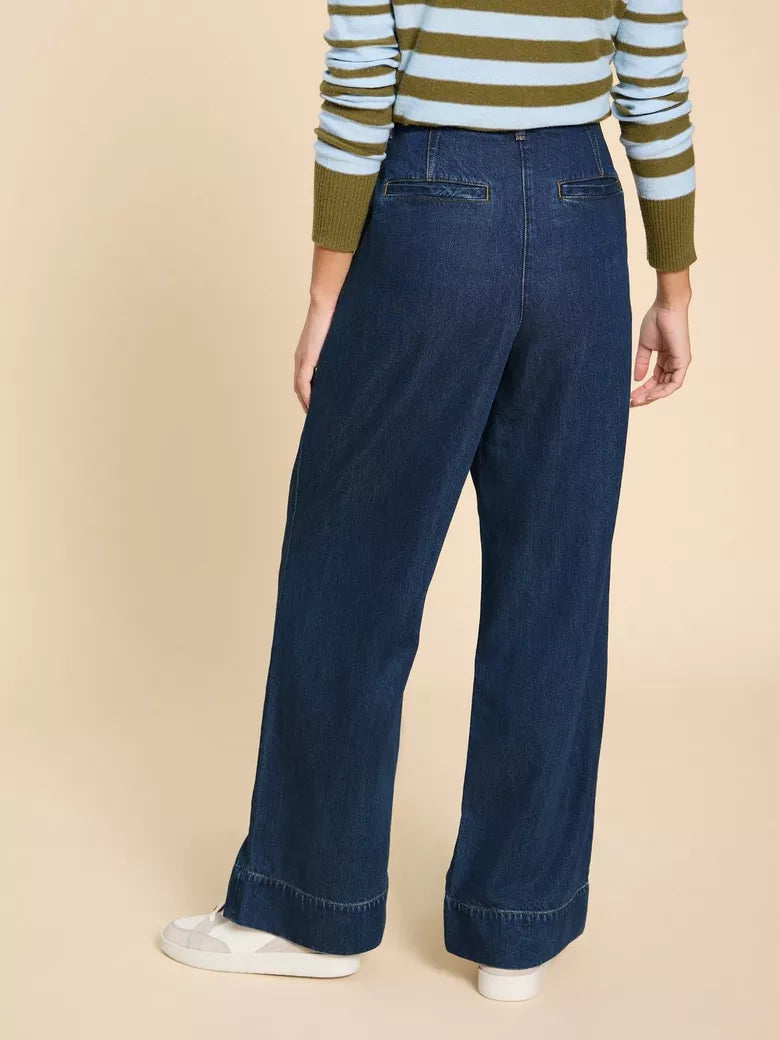 Kerry Wide Leg Denim Trouser