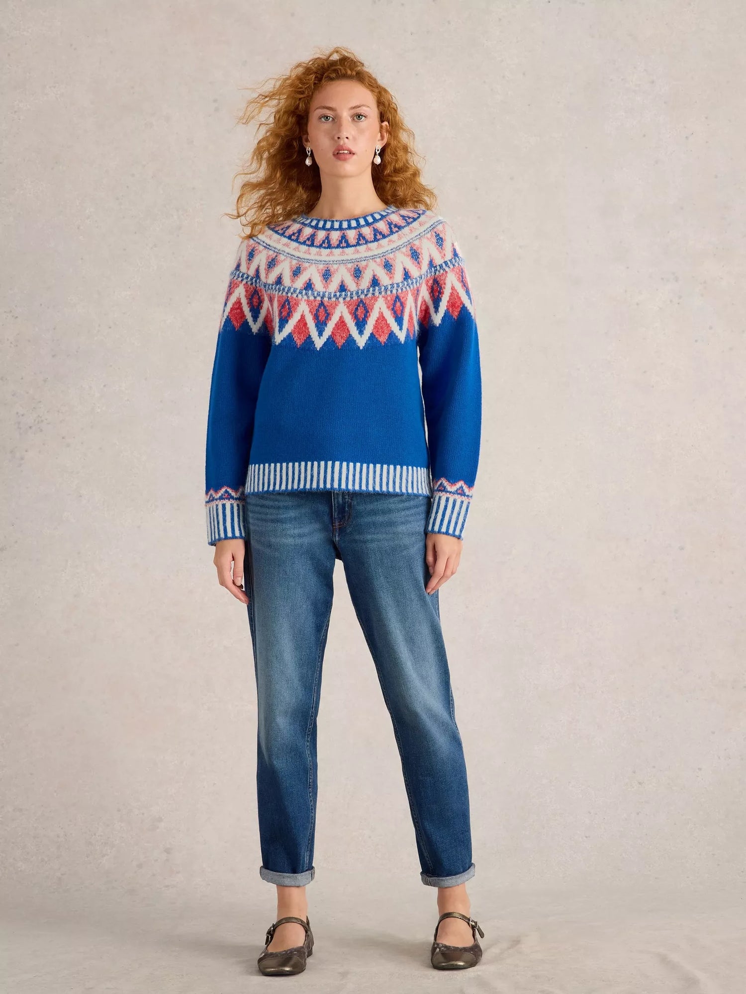 Saphire Fairisle Jumper