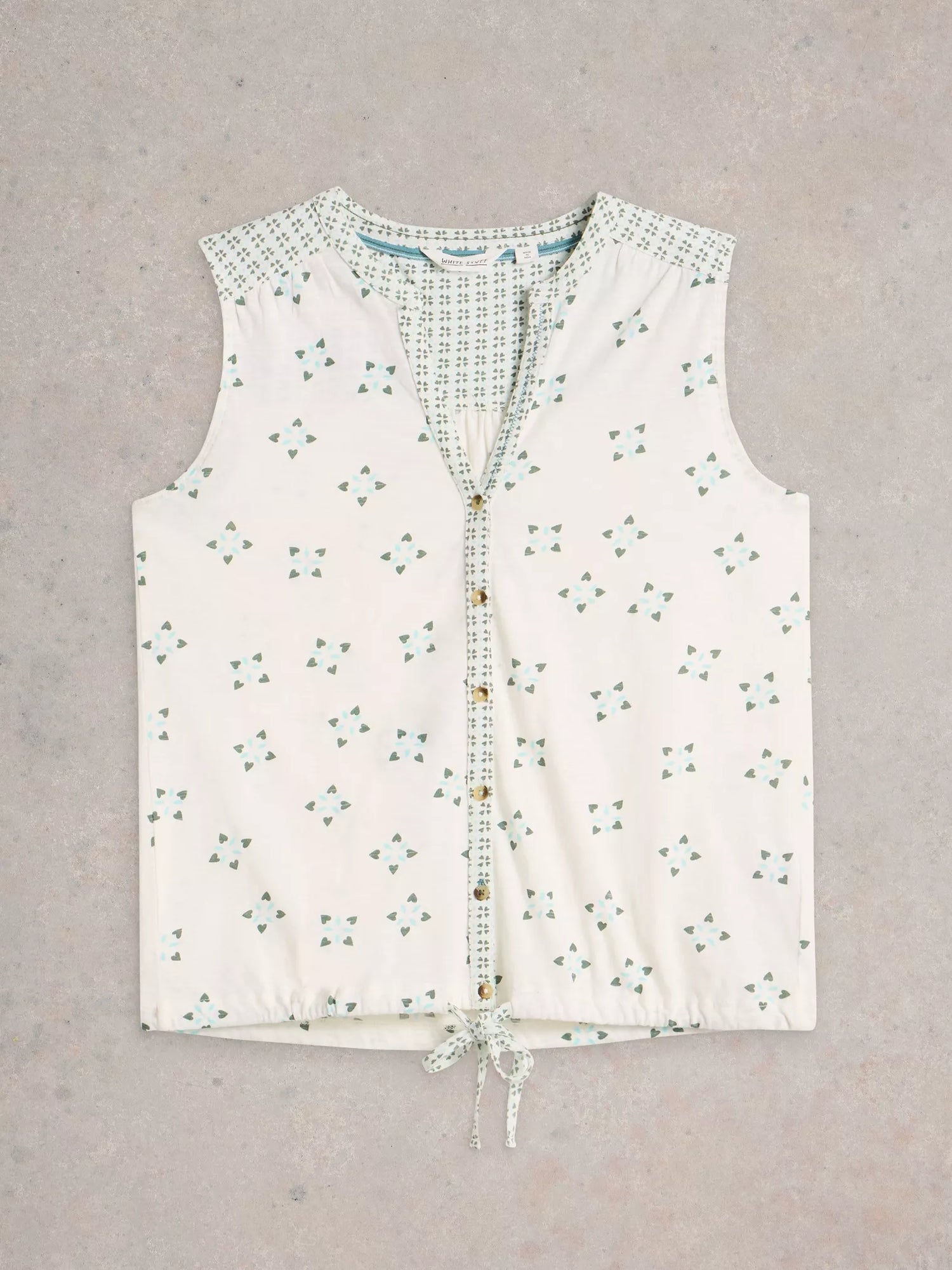 White Stuff Tulip Sleeveless Shirt