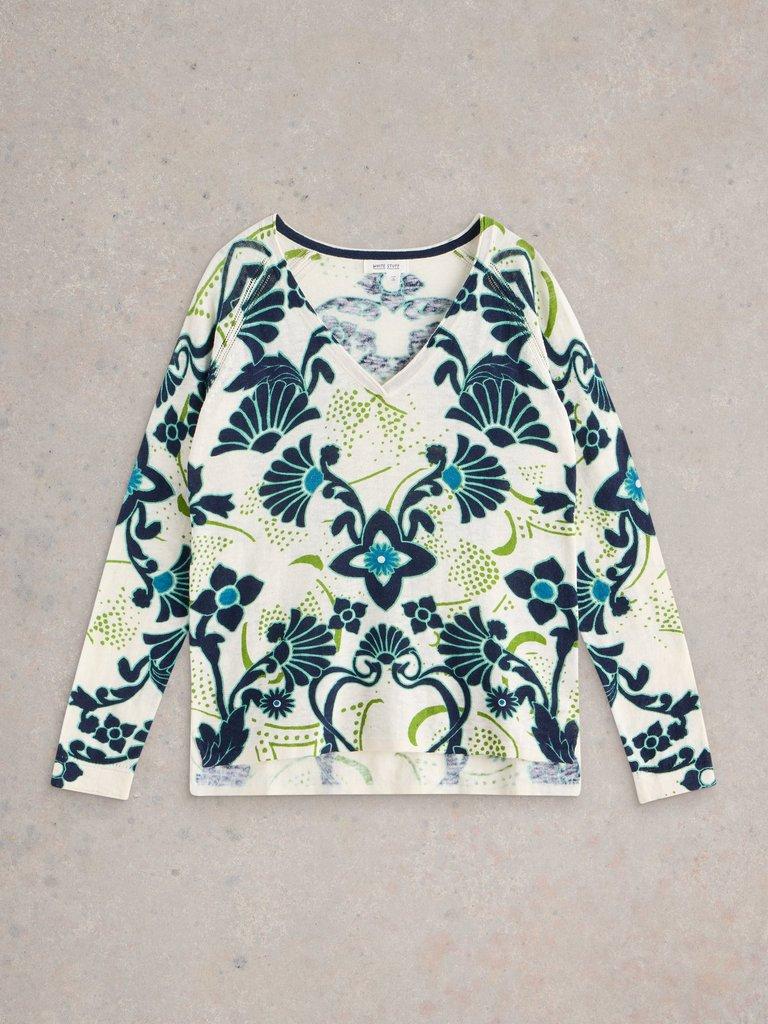 WHITE STUFF NARIA PRINT JUMPER