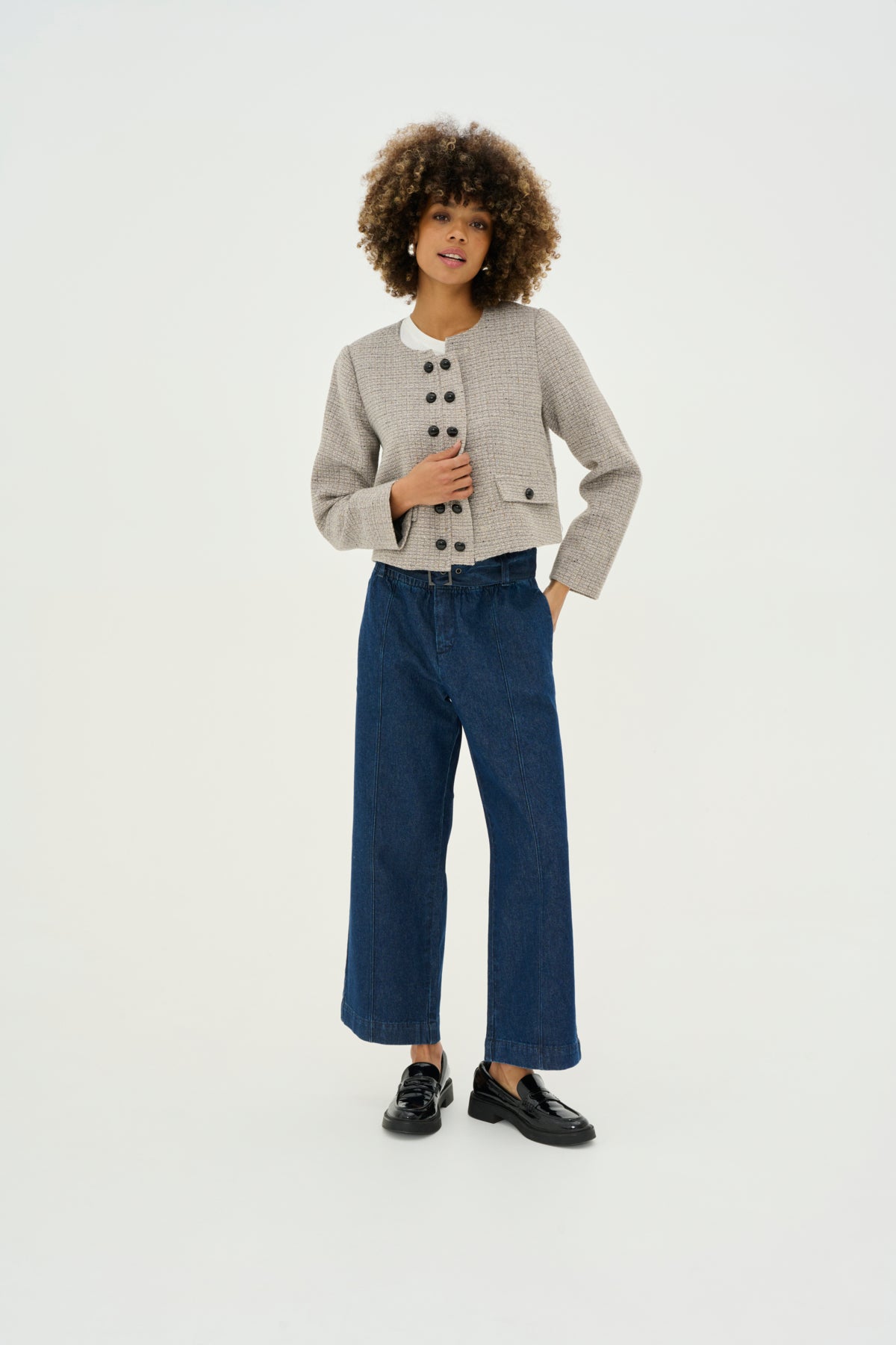 Cubink Roselle Cropped Pants