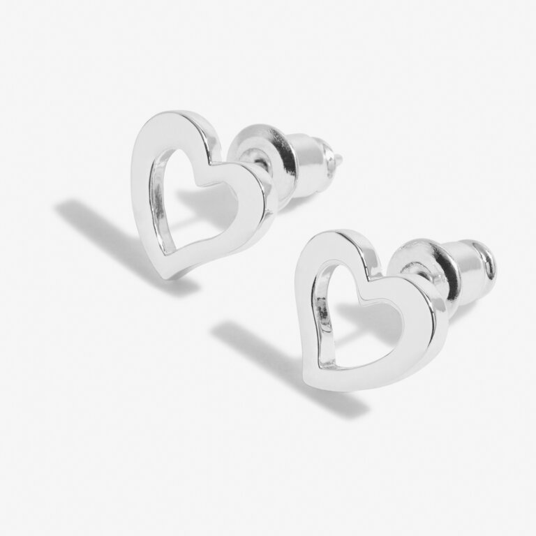 'Darling Daughter' Beautifully Boxed A Little Earrings in Silver Plating