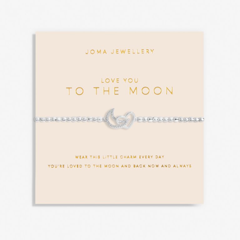 'Love You To The Moon' Forever Yours Bracelet